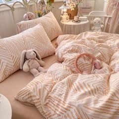 4Pcs Cloud Linen | Set Đũi Mây Phong cách trẻ trung hiện đại | ID 4PCSCLOUDLINE26