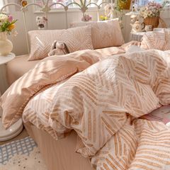 4Pcs Cloud Linen | Set Đũi Mây Phong cách trẻ trung hiện đại | ID 4PCSCLOUDLINE26