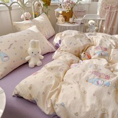 4Pcs Cloud Linen | Set Đũi Mây Phong cách trẻ trung hiện đại | ID 4PCSCLOUDLINE27