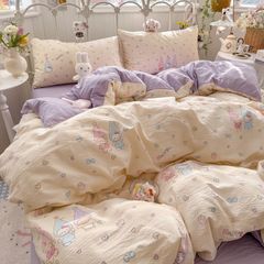 4Pcs Cloud Linen | Set Đũi Mây Phong cách trẻ trung hiện đại | ID 4PCSCLOUDLINE27