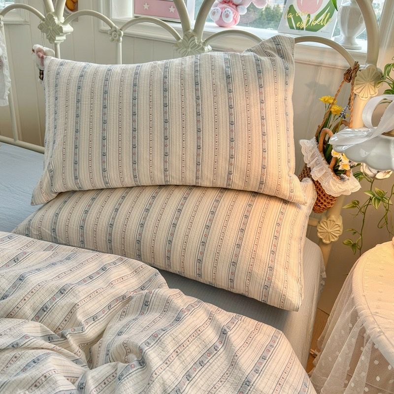 4Pcs Cloud Linen | Set Đũi Mây Phong cách trẻ trung hiện đại | ID 4PCSCLOUDLINE29