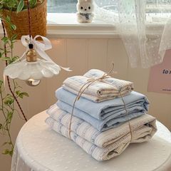 4Pcs Cloud Linen | Set Đũi Mây Phong cách trẻ trung hiện đại | ID 4PCSCLOUDLINE29