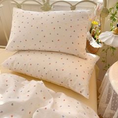 4Pcs Cloud Linen | Set Đũi Mây Phong cách trẻ trung hiện đại | ID 4PCSCLOUDLINE30