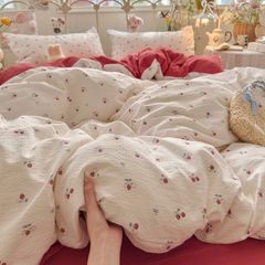 4Pcs Cloud Linen | Set Đũi Mây Phong cách trẻ trung hiện đại | ID 4PCSCLOUDLINE35