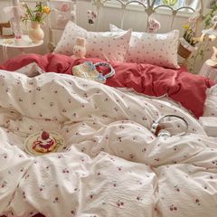 4Pcs Cloud Linen | Set Đũi Mây Phong cách trẻ trung hiện đại | ID 4PCSCLOUDLINE35