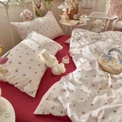 4Pcs Cloud Linen | Set Đũi Mây Phong cách trẻ trung hiện đại | ID 4PCSCLOUDLINE35