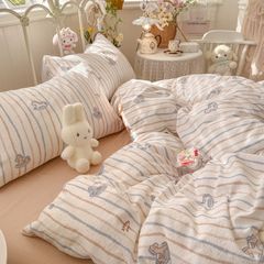 4Pcs Cloud Linen | Set Đũi Mây Phong cách trẻ trung hiện đại | ID 4PCSCLOUDLINE36