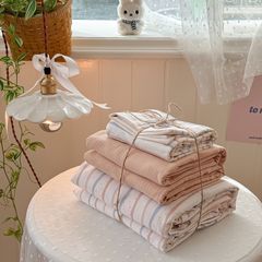 4Pcs Cloud Linen | Set Đũi Mây Phong cách trẻ trung hiện đại | ID 4PCSCLOUDLINE36