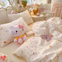 4Pcs Cloud Linen | Set Đũi Mây Phong cách trẻ trung hiện đại | ID 4PCSCLOUDLINE38