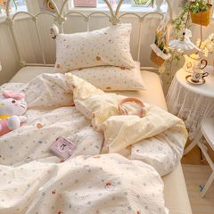 4Pcs Cloud Linen | Set Đũi Mây Phong cách trẻ trung hiện đại | ID 4PCSCLOUDLINE38