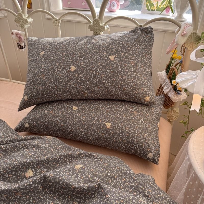 4Pcs Cloud Linen | Set Đũi Mây Phong cách trẻ trung hiện đại | ID 4PCSCLOUDLINE39
