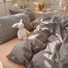 4Pcs Cloud Linen | Set Đũi Mây Phong cách trẻ trung hiện đại | ID 4PCSCLOUDLINE39