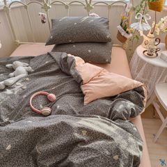 4Pcs Cloud Linen | Set Đũi Mây Phong cách trẻ trung hiện đại | ID 4PCSCLOUDLINE39