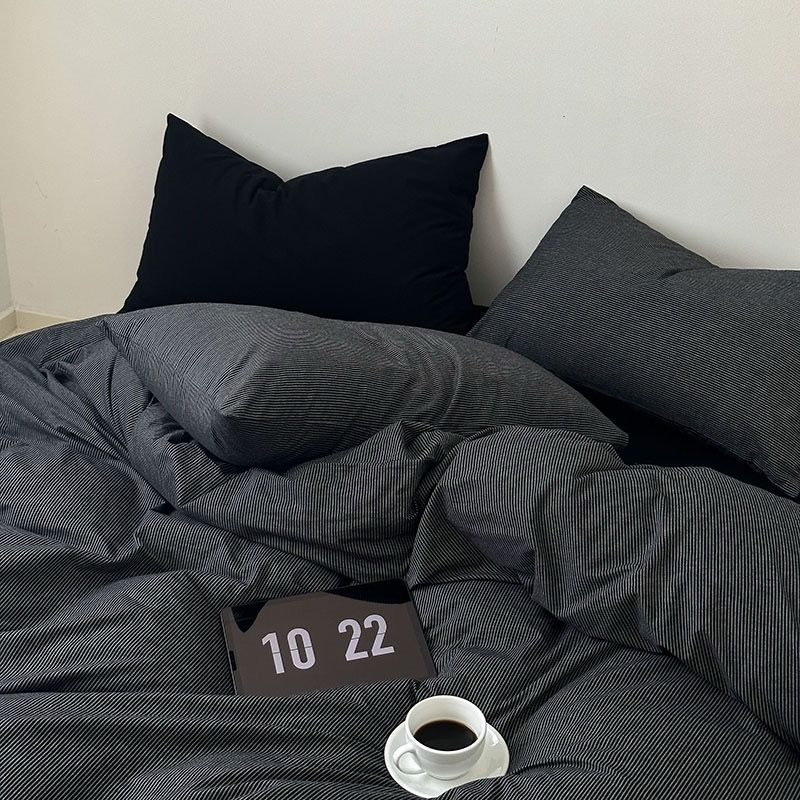 4Pcs Cotton Linen Japan | Set Cotton Đũi Nhật 4 Món Tiêu Chuẩn | ID 4PCSMUJPCLINENID01