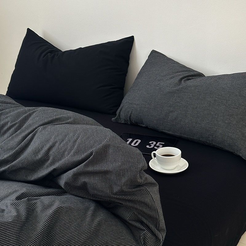 4Pcs Cotton Linen Japan | Set Cotton Đũi Nhật 4 Món Tiêu Chuẩn | ID 4PCSMUJPCLINENID01