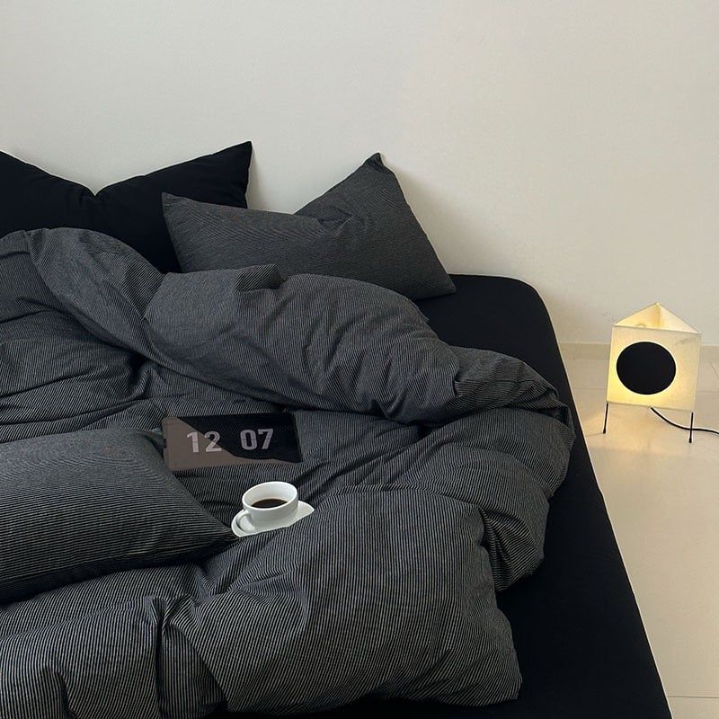 4Pcs Cotton Linen Japan | Set Cotton Đũi Nhật 4 Món Tiêu Chuẩn | ID 4PCSMUJPCLINENID01