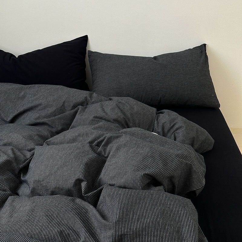 4Pcs Cotton Linen Japan | Set Cotton Đũi Nhật 4 Món Tiêu Chuẩn | ID 4PCSMUJPCLINENID01