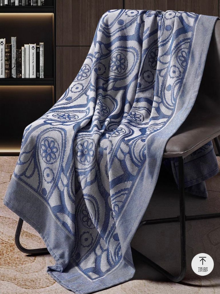 Chăn Hàng Không size 120*190cm - Mẫu AntaBlue