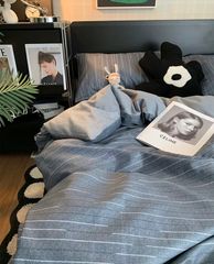 4Pcs Cotton 40s 130*70 gram/inch | Cotton Digital Printing Cover BedSet | ID COTTON4PCS025COLOR001