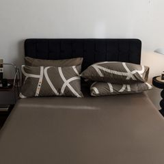 4Pcs Cotton 40s 130*70 gram/inch | Cotton Digital Printing Cover BedSet | ID COTTON4PCS025COLOR002