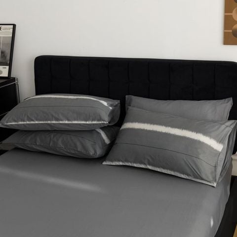 4Pcs Cotton 40s 130*70 gram/inch | Cotton Digital Printing Cover BedSet | ID COTTON4PCS025COLOR003