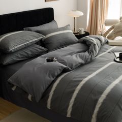 4Pcs Cotton 40s 130*70 gram/inch | Cotton Digital Printing Cover BedSet | ID COTTON4PCS025COLOR003