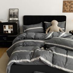 4Pcs Cotton 40s 130*70 gram/inch | Cotton Digital Printing Cover BedSet | ID COTTON4PCS025COLOR003