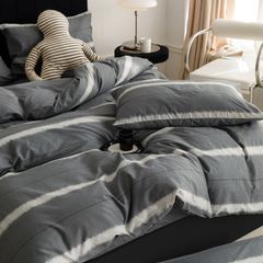 4Pcs Cotton 40s 130*70 gram/inch | Cotton Digital Printing Cover BedSet | ID COTTON4PCS025COLOR003