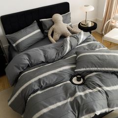 4Pcs Cotton 40s 130*70 gram/inch | Cotton Digital Printing Cover BedSet | ID COTTON4PCS025COLOR003