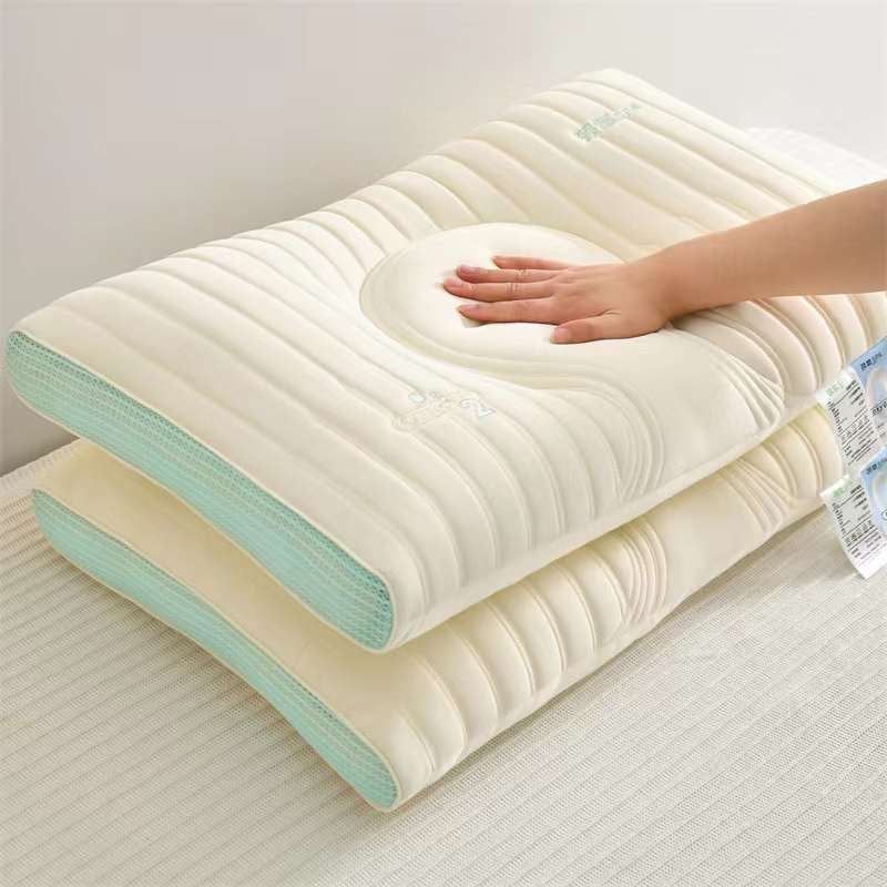 RUỘT GỐI MATXA COOL LATEX ĐỊNH HÌNH ÁO GỐI LÕI BÔNG MICROFIBER SIZE 48*74CM