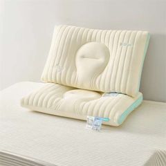 RUỘT GỐI MATXA COOL LATEX ĐỊNH HÌNH ÁO GỐI LÕI BÔNG MICROFIBER SIZE 48*74CM