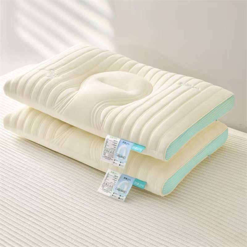 RUỘT GỐI MATXA COOL LATEX ĐỊNH HÌNH ÁO GỐI LÕI BÔNG MICROFIBER SIZE 48*74CM