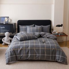 4Pcs Cotton 40s 130*70 gram/inch | Cotton Digital Printing Cover BedSet | ID COTTON4PCS025COLOR004