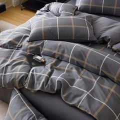 4Pcs Cotton 40s 130*70 gram/inch | Cotton Digital Printing Cover BedSet | ID COTTON4PCS025COLOR004