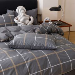 4Pcs Cotton 40s 130*70 gram/inch | Cotton Digital Printing Cover BedSet | ID COTTON4PCS025COLOR004