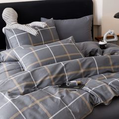 4Pcs Cotton 40s 130*70 gram/inch | Cotton Digital Printing Cover BedSet | ID COTTON4PCS025COLOR004