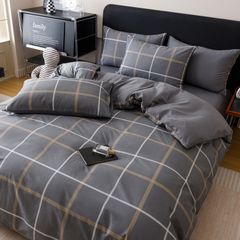 4Pcs Cotton 40s 130*70 gram/inch | Cotton Digital Printing Cover BedSet | ID COTTON4PCS025COLOR004