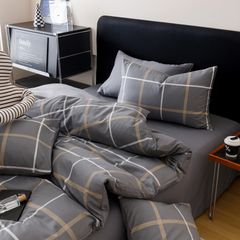 4Pcs Cotton 40s 130*70 gram/inch | Cotton Digital Printing Cover BedSet | ID COTTON4PCS025COLOR004