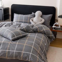 4Pcs Cotton 40s 130*70 gram/inch | Cotton Digital Printing Cover BedSet | ID COTTON4PCS025COLOR004