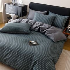 4Pcs Cotton 40s 130*70 gram/inch | Cotton Digital Printing Cover BedSet | ID COTTON4PCS025COLOR005