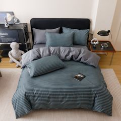 4Pcs Cotton 40s 130*70 gram/inch | Cotton Digital Printing Cover BedSet | ID COTTON4PCS025COLOR005