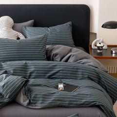 4Pcs Cotton 40s 130*70 gram/inch | Cotton Digital Printing Cover BedSet | ID COTTON4PCS025COLOR005