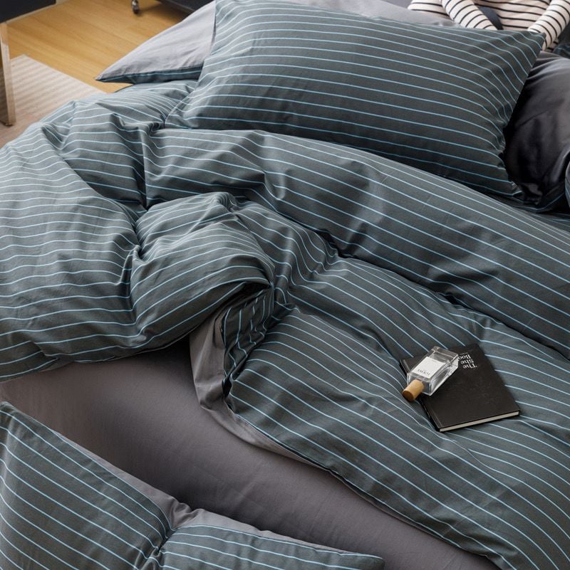 4Pcs Cotton 40s 130*70 gram/inch | Cotton Digital Printing Cover BedSet | ID COTTON4PCS025COLOR005