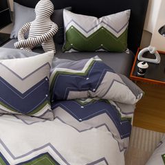 4Pcs Cotton 40s 130*70 gram/inch | Cotton Digital Printing Cover BedSet | ID COTTON4PCS025COLOR006