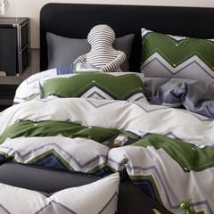 4Pcs Cotton 40s 130*70 gram/inch | Cotton Digital Printing Cover BedSet | ID COTTON4PCS025COLOR006