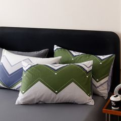 4Pcs Cotton 40s 130*70 gram/inch | Cotton Digital Printing Cover BedSet | ID COTTON4PCS025COLOR006