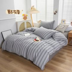 4Pcs Cotton Linen Japan | Set Cotton Đũi Nhật 4 Món Tiêu Chuẩn | ID 4PCSMUJPCLINENID14