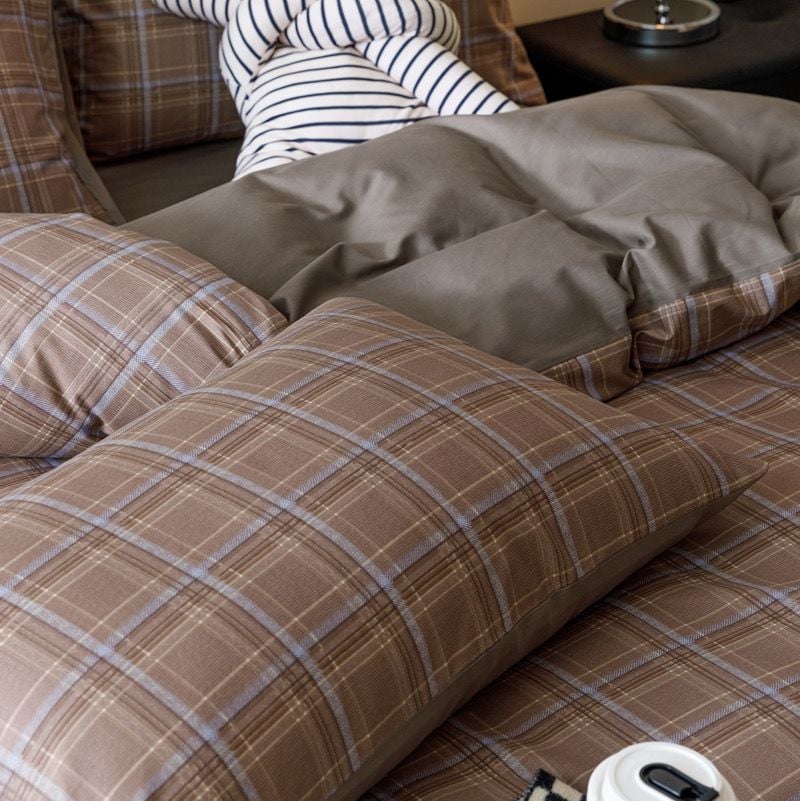 4Pcs Cotton 40s 130*70 gram/inch | Cotton Digital Printing Cover BedSet | ID COTTON4PCS025COLOR016