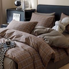 4Pcs Cotton 40s 130*70 gram/inch | Cotton Digital Printing Cover BedSet | ID COTTON4PCS025COLOR016