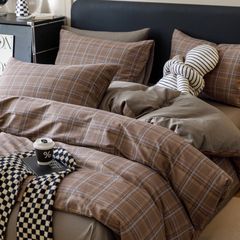 4Pcs Cotton 40s 130*70 gram/inch | Cotton Digital Printing Cover BedSet | ID COTTON4PCS025COLOR016